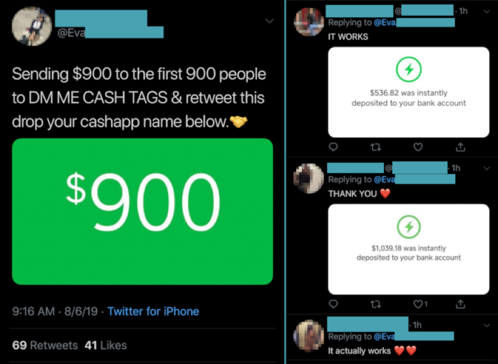 Cash App Scams Legitimate Giveaways Provide Boost To Opportunistic Scammers Blog Tenable®